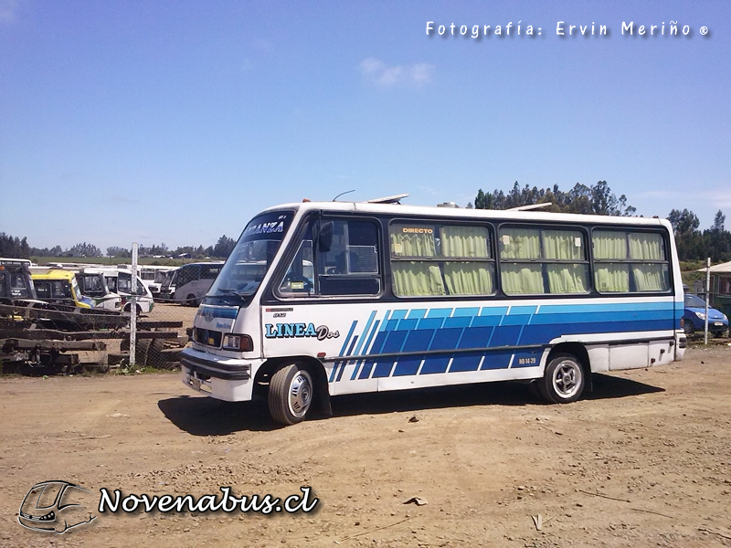 Marcopolo Senior GIV / Mercedes-Benz LO-812 / Línea 2 Temuco