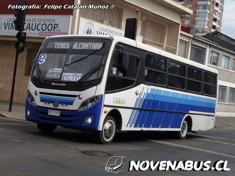 Mascarello Gran Micro / Mercedes-Benz LO-915 / Línea 2 Temuco