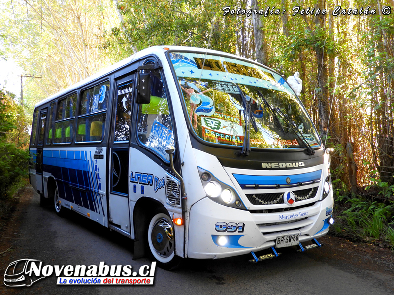 Neobus Thunder + / Mercedes-Benz LO-915 / Línea 2 Temuco