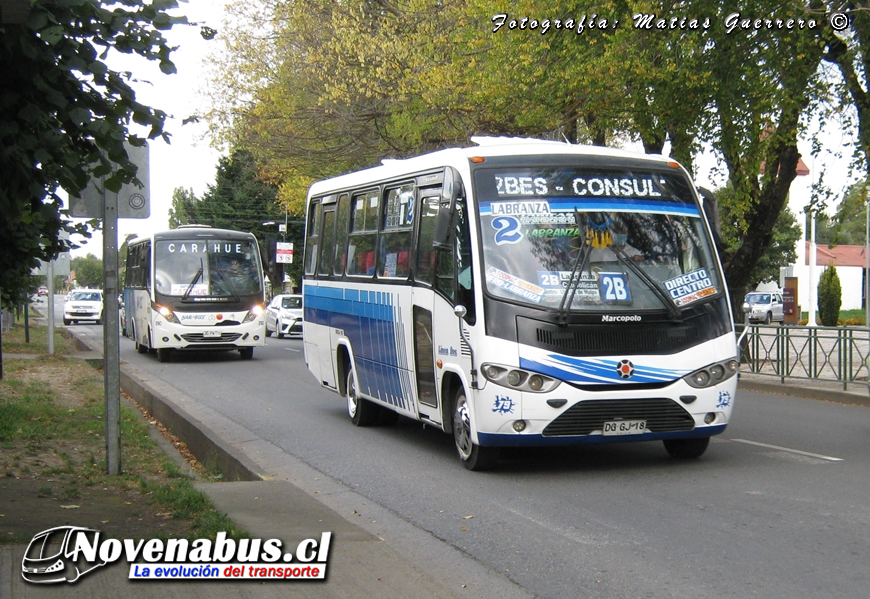 Marcopolo Senior / Mercedes Benz LO-915 / Línea 2 Temuco