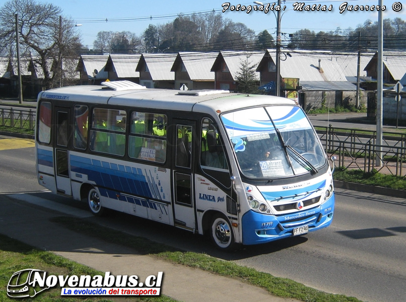 Neobus Thunder + / Mercedes-Benz LO-915 / Línea 2 Temuco