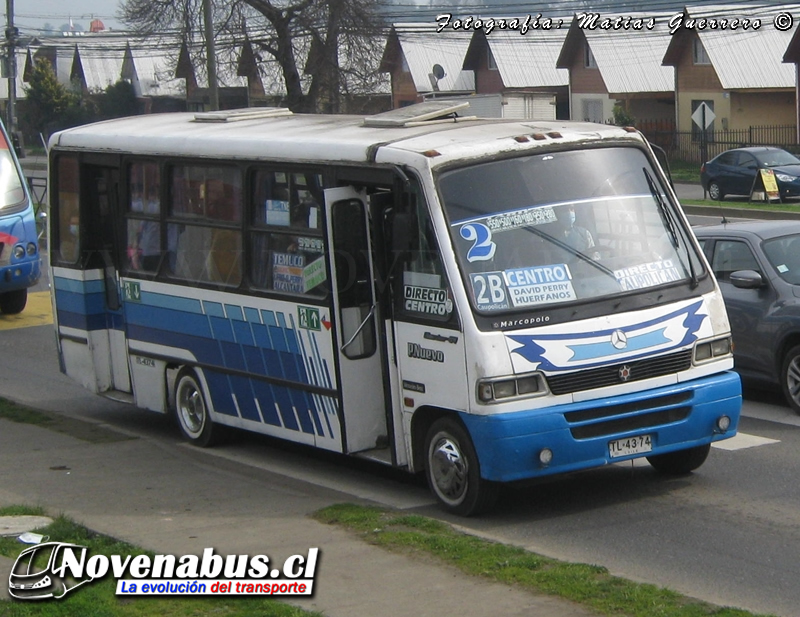 Marcopolo Senior GV  / Mercedes-Benz LO-914 / Línea 2 Temuco