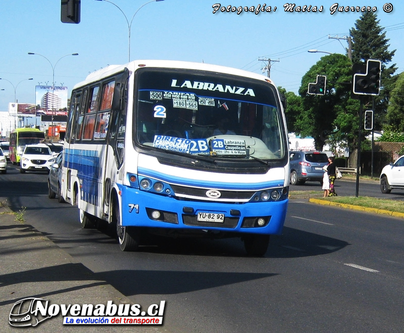 Maxibus Astor / Mercedes-Benz LO-914 / Línea 2 Temuco