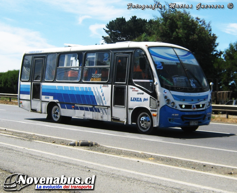 Neobus Thunder + / Mercedes-Benz LO-915 / Línea 2 Temuco