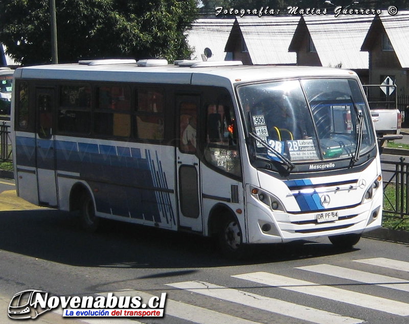 Mascarello Gran Micro / Mercedes Benz LO-915 / Línea 2 Temuco