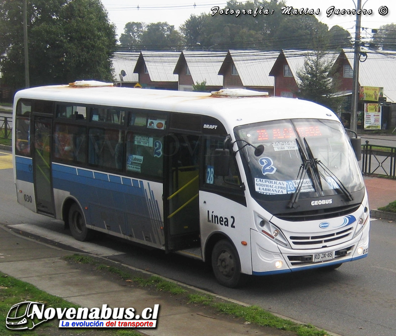 Geobus Draft / NJL6878Y5 / Línea 2 Temuco