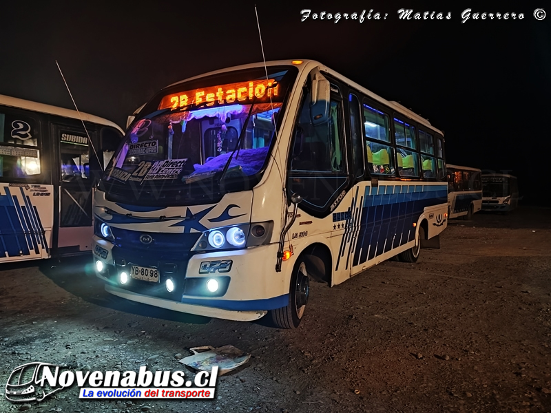 Maxibus Astor / Mercedes-Benz LO-914 / Línea 2 Temuco