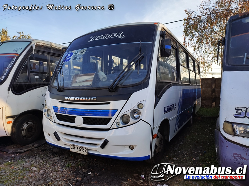 Neobus Thunder + / Mercedes-Benz LO-712 / Línea 2 Temuco