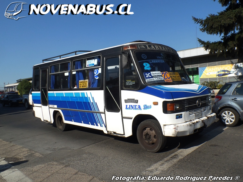 Carrocerías Inrecar / Mercedes-Bernz LO814 / Línea 2 Temuco