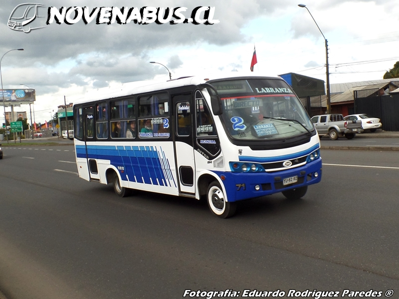 Maxibus Astor / Mercedes-Benz LO914 / Línea 2 Temuco