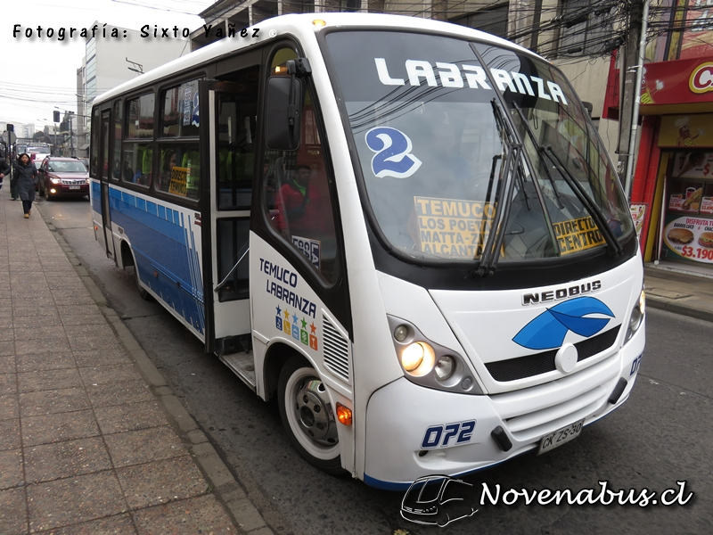 Neobus Thunder + / Mercedes-Benz LO-915 / Línea 2 Temuco