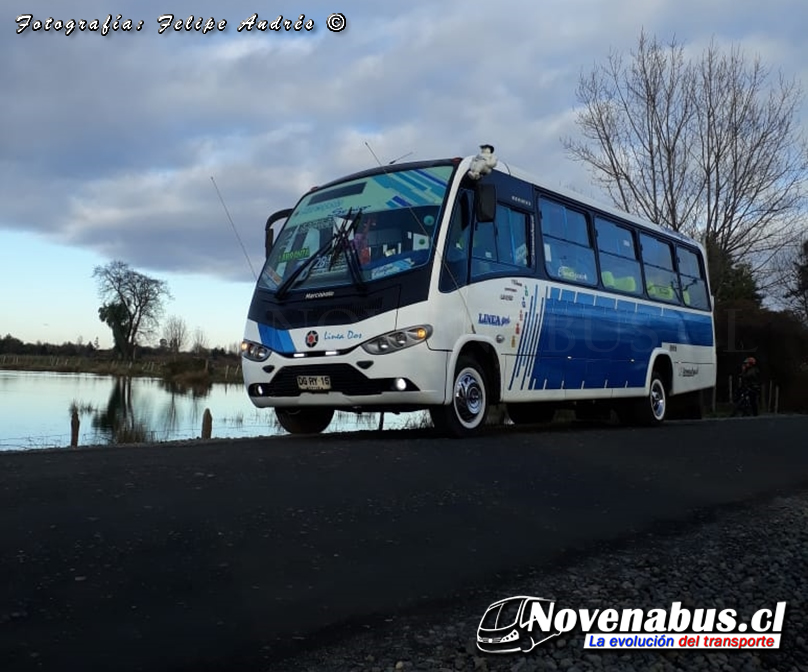 Marcopolo Senior / Mercedes Benz LO-915 / Línea 2 Temuco