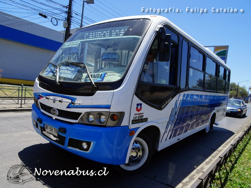 Maxibus Astor / Mercedes-Benz LO-915 / Línea 2 Temuco