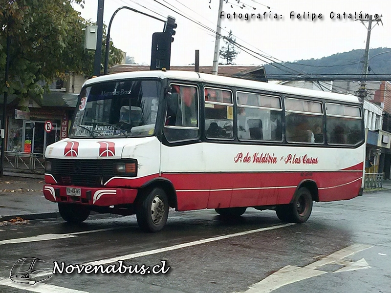 Metalpar Pucará / Mercedes-Benz LO-812 / Línea 3 Temuco