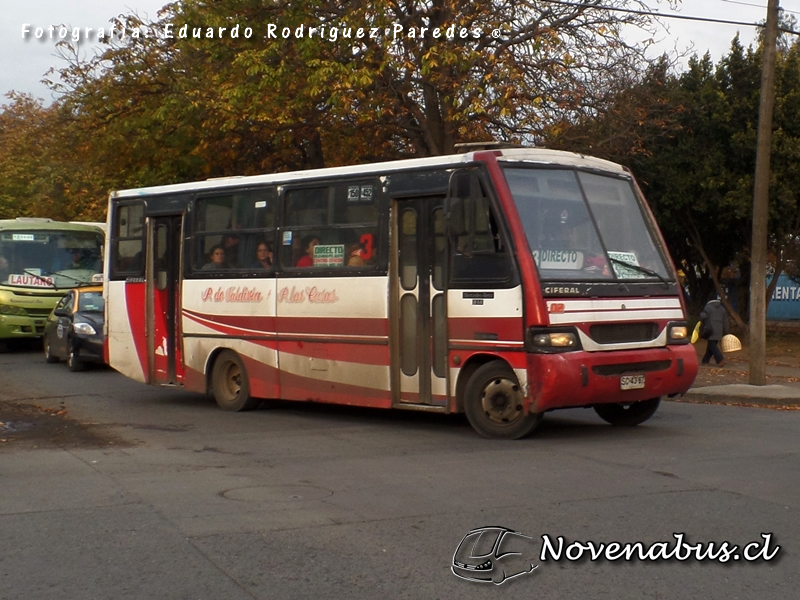 Ciferal Agilis - Mercedes-Benz LO814 / Línea 3 Temuco