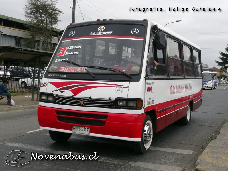 Marocpolo Senior / Mercedes-Benz LO-814 / Línea 3 Temuco