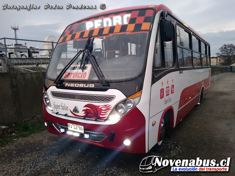 Neobus Thunder + / Agrale MA9.2 / Línea 3 Temuco