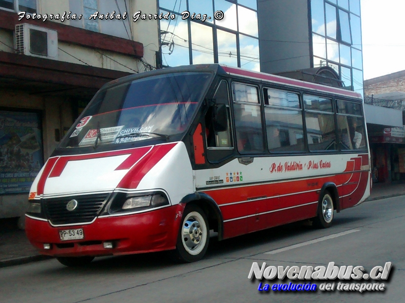 Metalpar Pucará 2000 / Mercedes-Benz LO-814 / Línea 3 Temuco