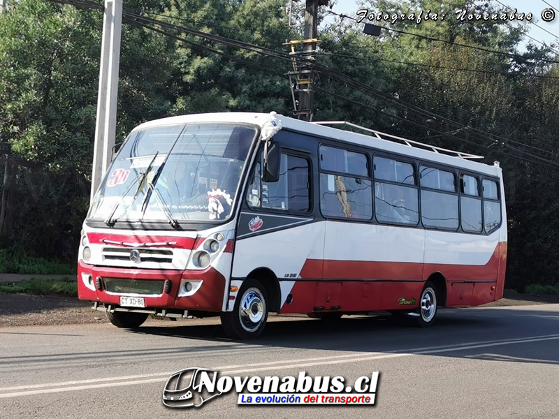 Caio Induscar Foz / Mercedes-Benz LO-915 / Línea 3 Temuco