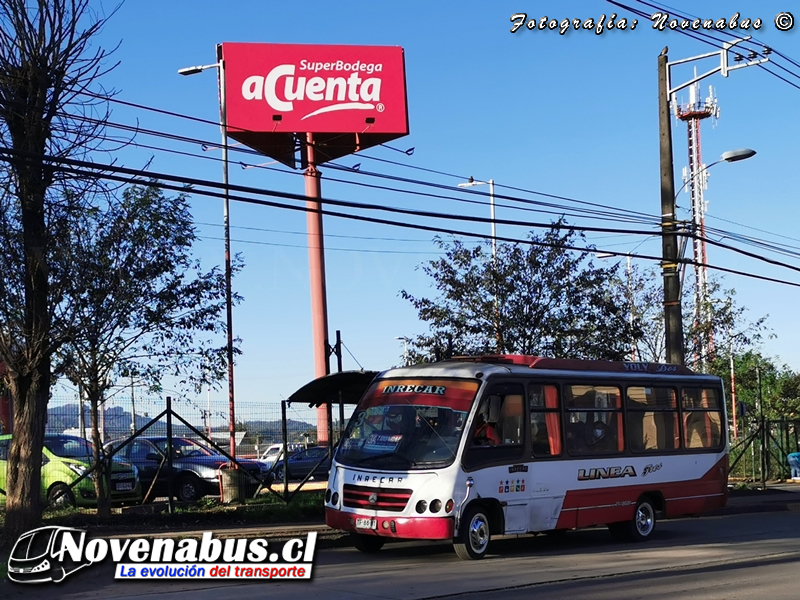 Carrocerías Inrecar Capricornio I / Mercedes-Benz LO-914 / Línea 3 Temuco