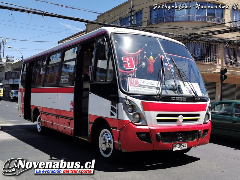 Caio Induscar Foz / Mercedes-Benz LO-915 / Línea 3 Temuco