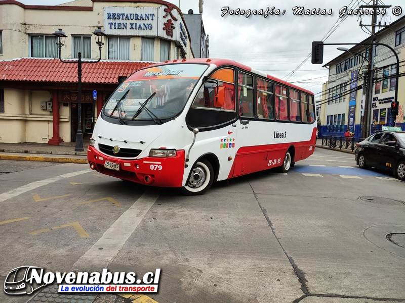 Metalpar Pucará Evolution IV / Mercedes-Benz LO-914 / Línea 3 Temuco