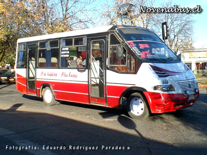 Metalpar Pucará  / Mercedes Benz LO814 / Línea 3 Temuco