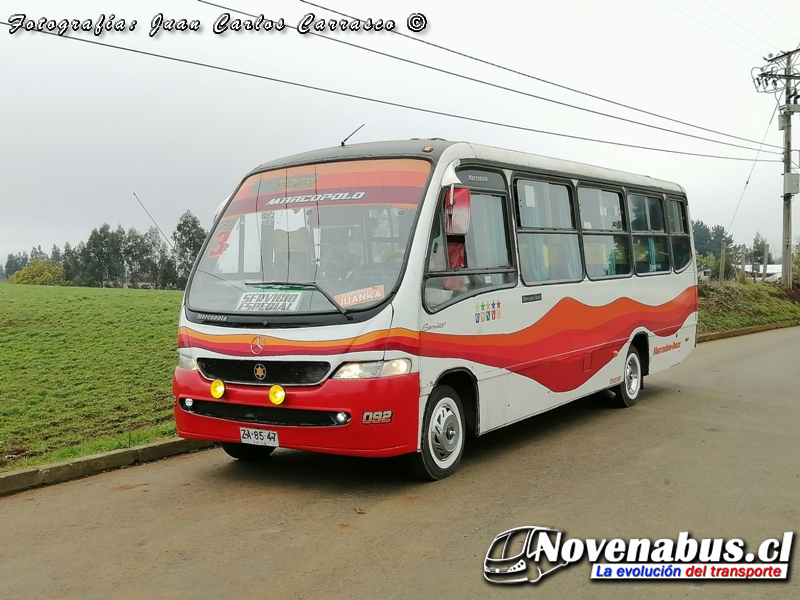 Mascarello Gran Micro / Mercedes Benz LO-915 / Línea 3 Temuco