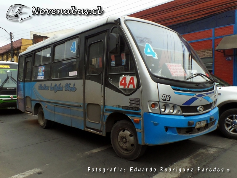 Metalbus Maxibus Astor / Mercedes-Benz LO712 / Línea 4 Temuco