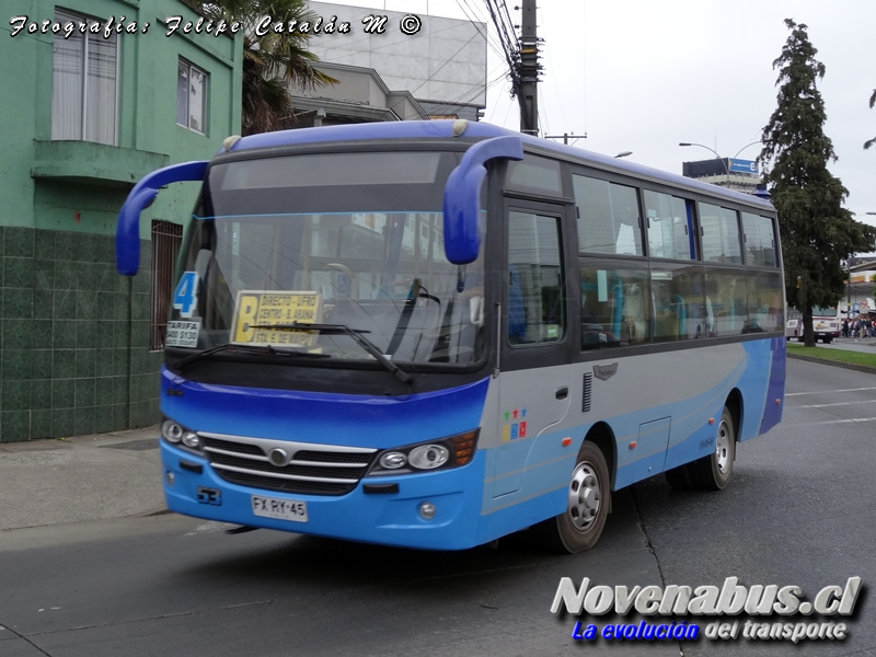 Metalpar Maule / youiyi ZGT6718E / Línea 4 Temuco