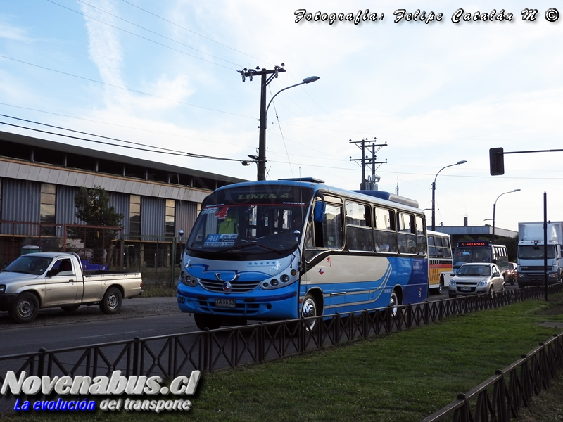 Neobus Thunder + / Mercedes-Benz LO-915 / Línea 4 Temuco