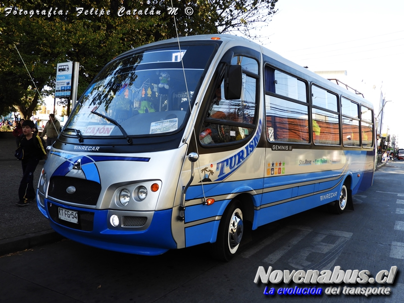 Carrocerías Inrecar Geminis II / Agrale MA 9.2 / Línea 4 Temuco