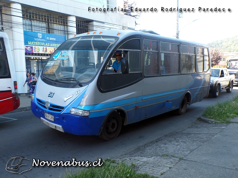 Metalpar Pucará / Mercedes-Benz LO712 / Línea 4 Temuco