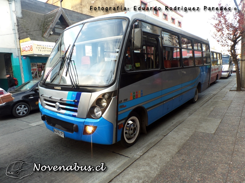 Caio Foz / Mercedes-Benz LO915 / Línea 4 Temuco