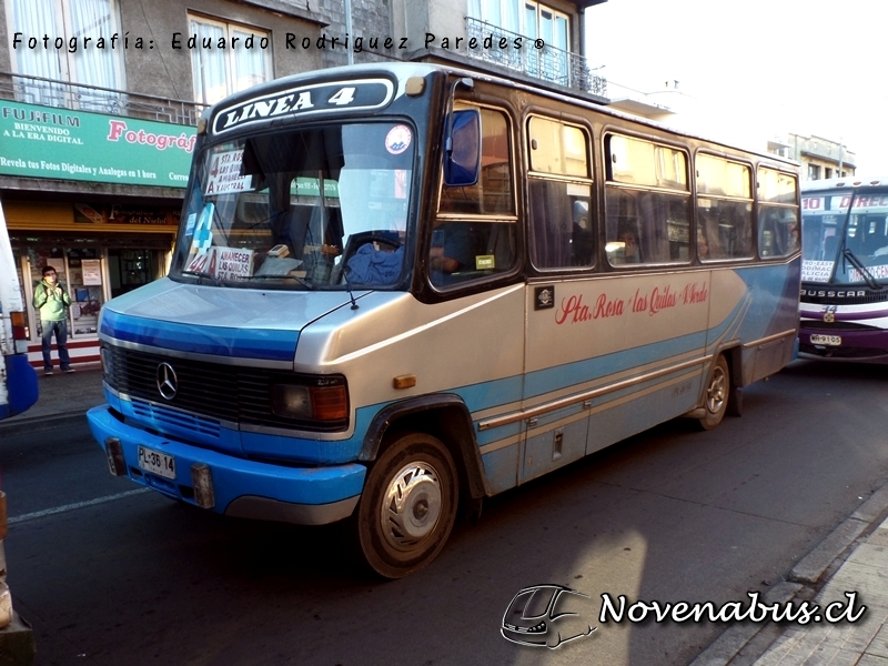 Carrocerías LRBUS / Mercedes Benz LO814 / Línea 4 Temuco