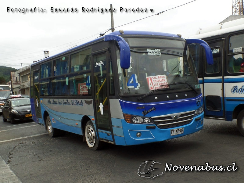 Metalpar Maule / Youiyi Bus ZGT6718E /Línea 4 Temuco