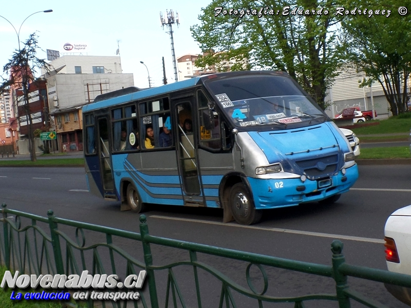 Metalpar Pucará 2000 / Mercedes-Benz LO-914 / Línea 4 Temuco