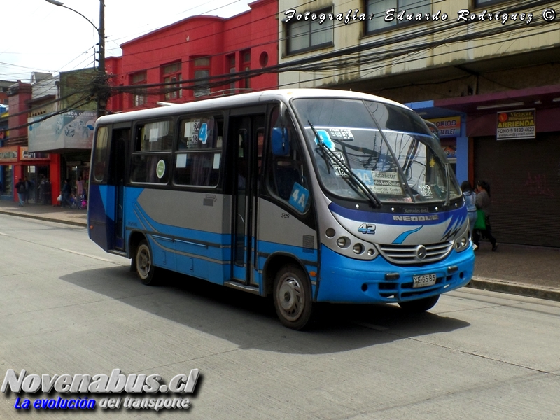 Neobus Thunder + / Mercedes-Benz LO-712 / Línea 4 Temuco