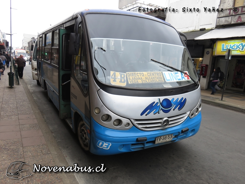 Neobus Thunder / Mercedes-Benz LO914 / Línea 4 Temuco