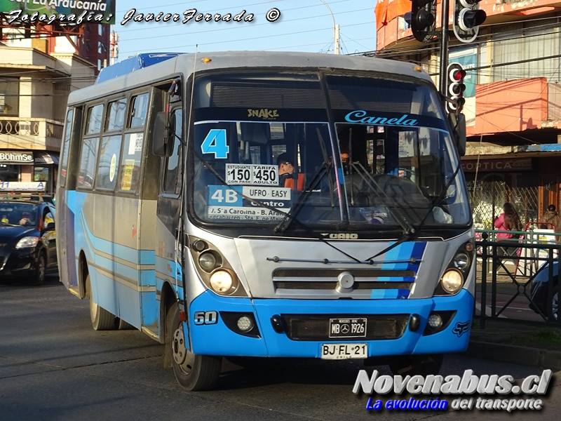 Caio Induscar Foz / Mercedes-Benz LO-915 / Línea 4 Temuco