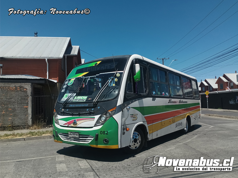 Neobus Thunder + / Agrale MA9.2 / Línea 5 Temuco