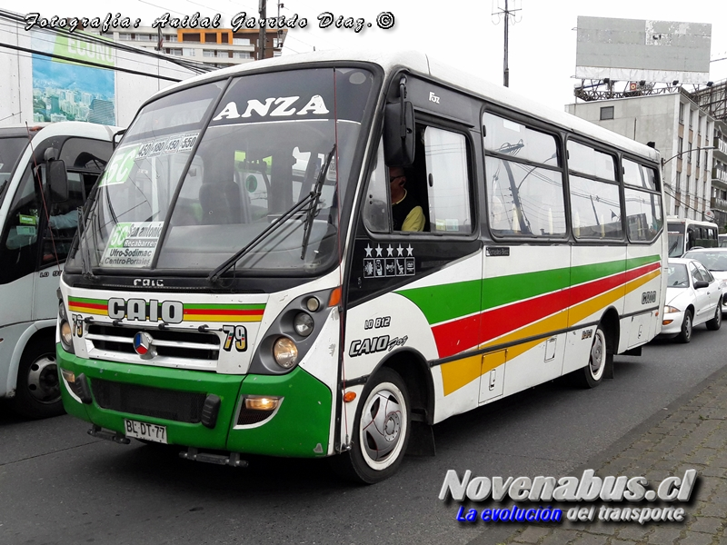 Caio Foz / Mercedes-Benz LO-812/ Línea 5 Temuco