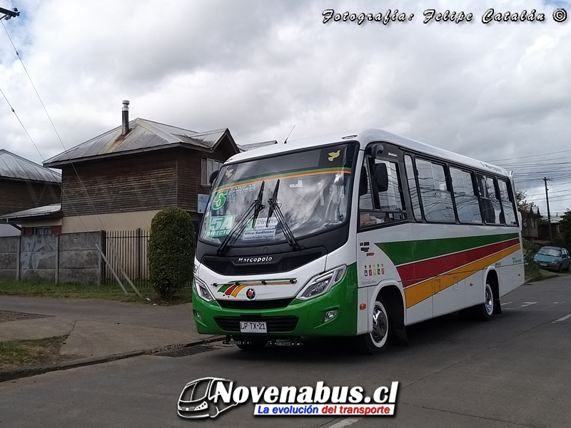 Marcopolo Senior G7 / Mercedes-Benz LO-916 / Línea 5 Temuco