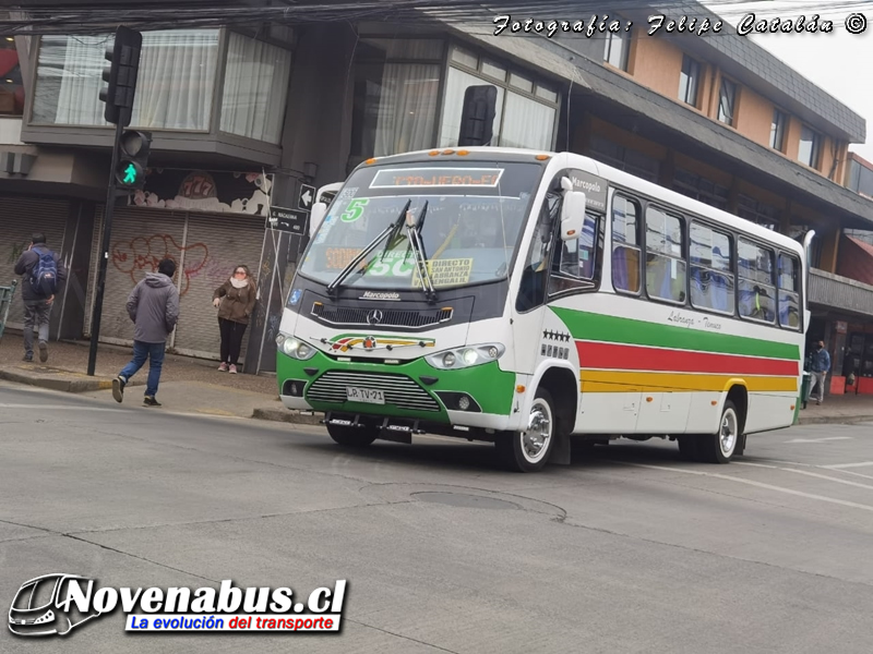 Marcopolo Senior / Mercedes Benz LO-916 / Línea 5 Temuco