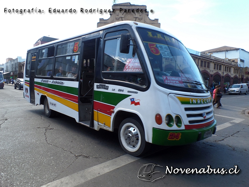 Carrocerías Inrecar Capricornio / Mercedes-Benz LO914 / Línea 5 Temuco