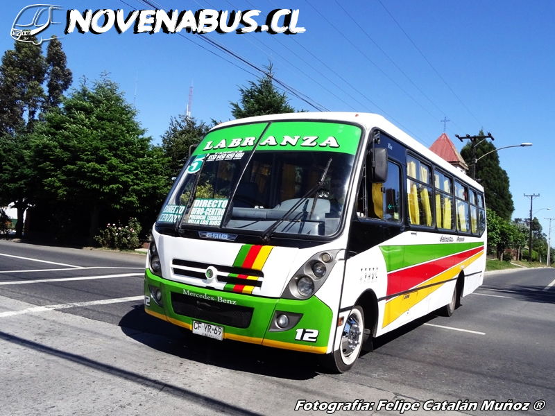 Caio Induscar Foz / Mercedes-Benz LO-915 / Línea 5 Temuco