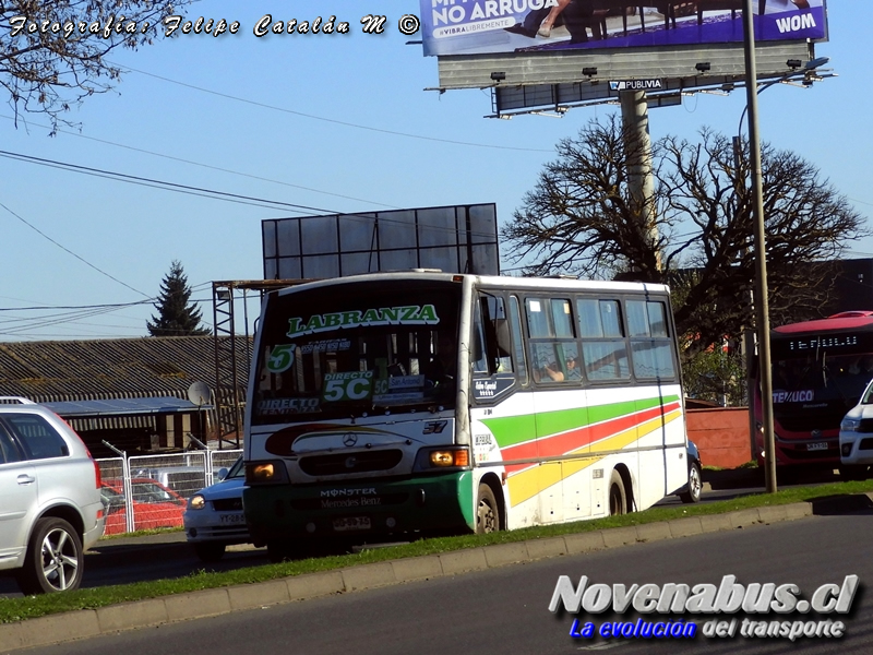 Ciferal Agilis / Mercedes-Benz LO-814 / Línea 5 Temuco