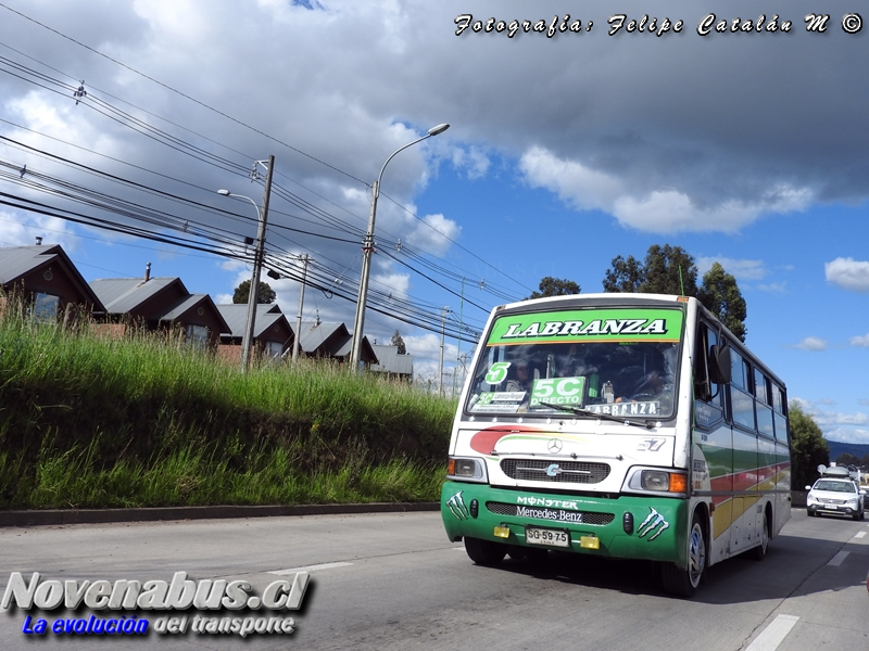 Ciferal Agilis / Mercedes-Benz LO-814 / Línea 5 Temuco