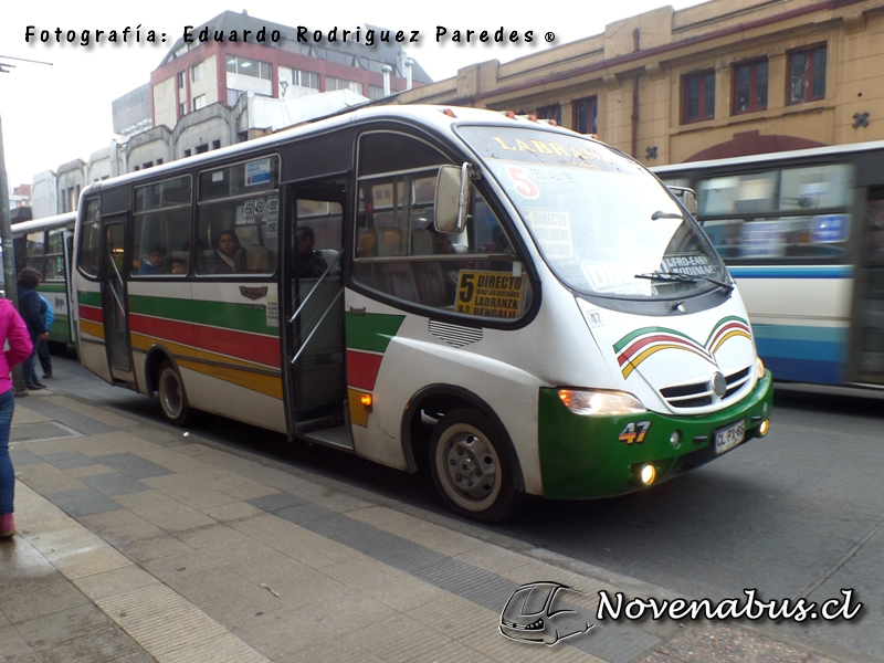 Metalpar Pucará / Mercedes-Benz LO812 / Línea 5 Temuco