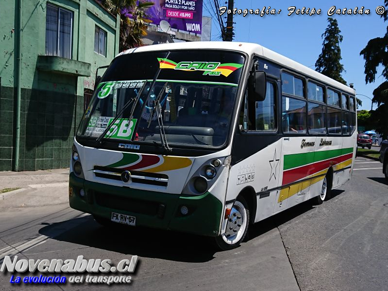 Caio Induscar Foz / Mercedes-Benz LO-915 / Línea 5 Temuco